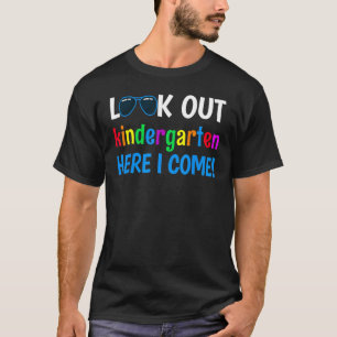 Kindergarten Apparel Boys Look Out Kindergarten He T-Shirt