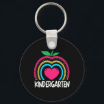 Kindergarten Boho Rainbow Teacher Team Kinder Squa Key Ring<br><div class="desc">Kindergarten Boho Rainbow Teacher Team Kinder Squad Girls</div>
