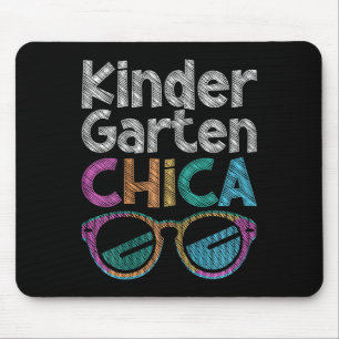 Kindergarten Chica Back To School Kindergarten Stu Mouse Pad