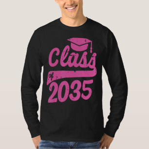 Kindergarten Class Of 2035 First Day Of School Che T-Shirt