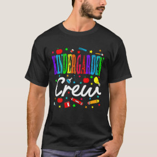 Kindergarten Crew Back To School Teacher Student T-Shirt