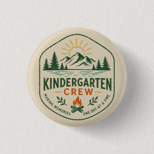 Kindergarten Crew Camp Badge Teacher Appreciation
