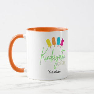 Kindergarten Crew for nursery school Child Vintage Mug