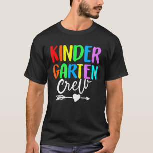 Kindergarten Crew Team Kindergarten Squad Teacher T-Shirt