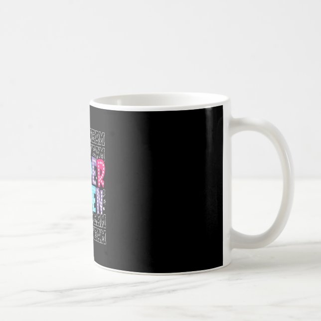 Kindergarten Dream Team First Day Of School Back Coffee Mug (Right)