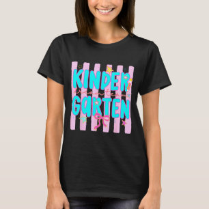 Kindergarten Dream Team For Teacher Student Back T-Shirt