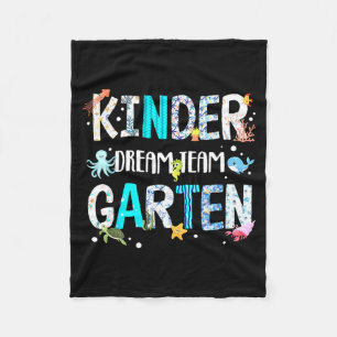 Kindergarten Dream Team Garten Ocean Animal Fleece Blanket