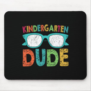 Kindergarten Dude Back To School Kindergarten Dude Mouse Pad
