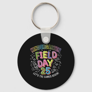 Kindergarten Field Day 2025 Let The Games Begin Ki Key Ring