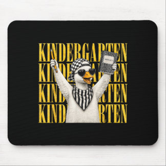 Kindergarten Fvibesl Funny Goose Back To School Mouse Pad