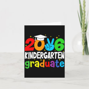 Kindergarten graduate 2026 grad funny school card