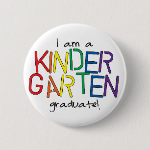 Kindergarten Graduate Button