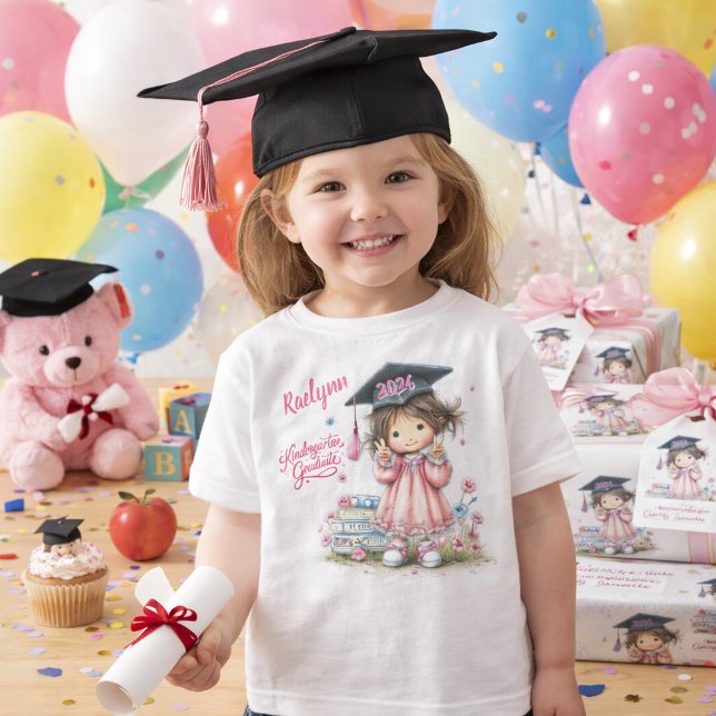 Kindergarten Graduate & First Grade Promotion  Toddler T-Shirt (Creator Uploaded)
