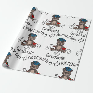 Kindergarten Graduate Wrapping Paper