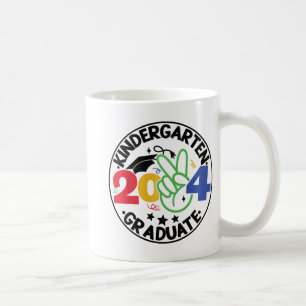 Kindergarten Graduation 2024 Graduate Last Day Of Coffee Mug
