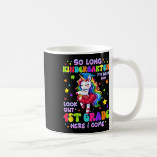 Kindergarten Graduation 2025 Graduate Girls Unicor Coffee Mug