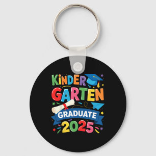 Kindergarten Graduation 2025 Graduate Kids Boys Gi Key Ring