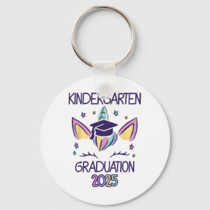 Kindergarten Graduation 2025 Unicorn Kindergarten Key Ring