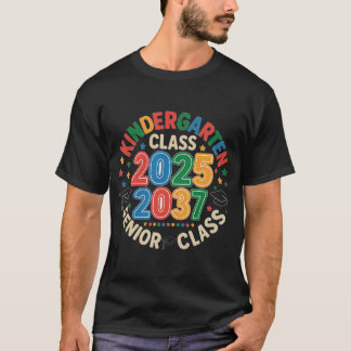 Kindergarten Graduation Class of 2025 Senior 2037  T-Shirt