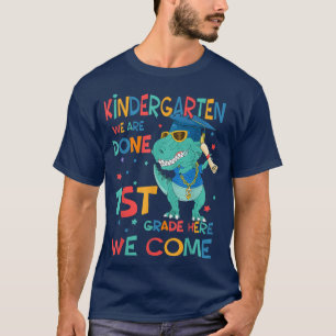 Kindergarten Graduation Dinosaur for Kids Boys Gir T-Shirt