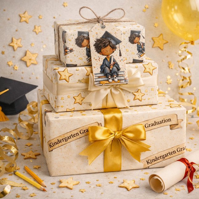 Kindergarten Graduation Gift Tag  (Creator Uploaded)