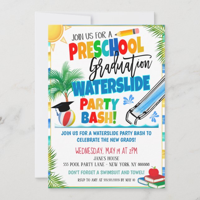Kindergarten Graduation Invitation (Front)