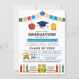 Kindergarten Graduation Invitation