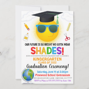 Kindergarten Graduation Invitation