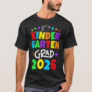 Kindergarten Graduation Kindergarten Grad Kid Girl T-Shirt