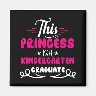 Kindergarten Graduation Last Day Of School Girls Magnet