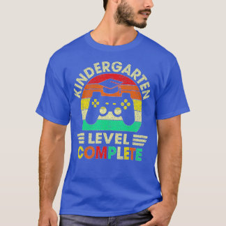 Kindergarten Graduation Level Complete Video Games T-Shirt