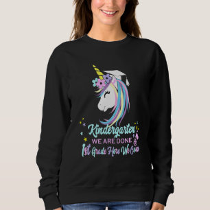 Kindergarten Graduation Magical Unicorn 6 Sweatshirt