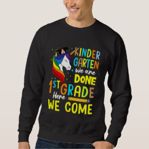 Kindergarten Graduation Magical Unicorn Boys Girls Sweatshirt