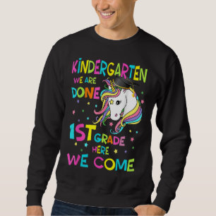 Kindergarten Graduation Magical Unicorn Boys Girls Sweatshirt