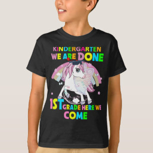 Kindergarten Graduation Magical Unicorn Gift T-Shirt