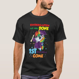 Kindergarten Graduation Magical Unicorn   T-Shirt
