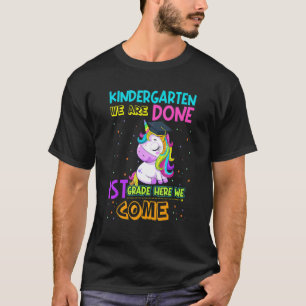 Kindergarten Graduation Magical Unicorn   T-Shirt