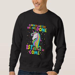 Kindergarten Graduation Magical Unicorn Teacher St Sweatshirt