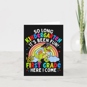 Kindergarten Graduation Shirt 2025 Kids Boys Girls Card