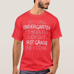 Kindergarten Graduation Shirt Gift Idea