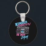 Kindergarten Is My Jam - Vintage 80s Boombox Teach Key Ring<br><div class="desc">Kindergarten Is My Jam - Vintage 80s Boombox Teacher Student</div>