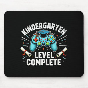Kindergarten level complete funny graduation 2026 mouse pad