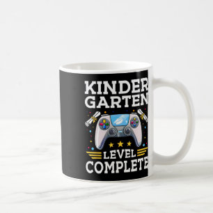 Kindergarten Level Complete Gamer Kids Cl Of 2025 Coffee Mug