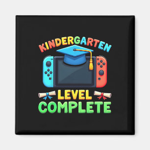 Kindergarten Level Complete Graduation Cl 2025 Boy Magnet