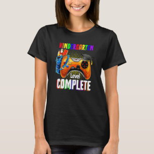 Kindergarten Level Complete Video Gamer  Graduatio T-Shirt
