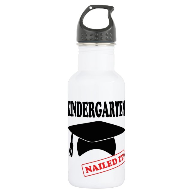 Kindergarten Nailed It 532 Ml Water Bottle (Front)