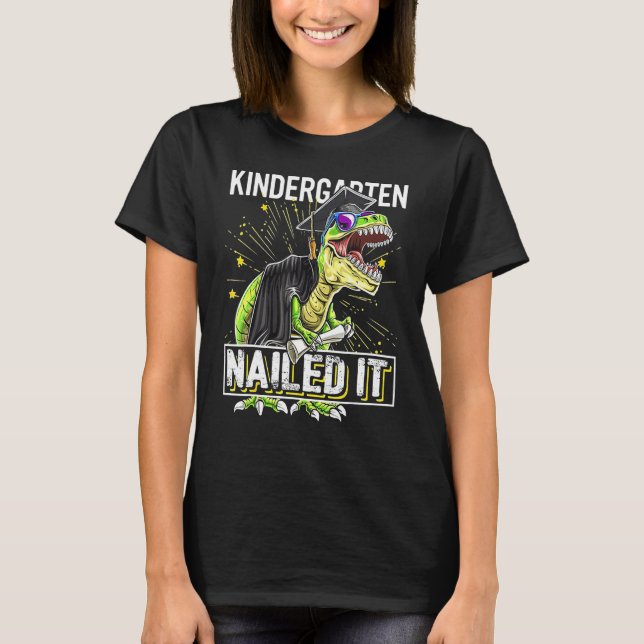 Kindergarten Nailed It T-Shirt (Front)