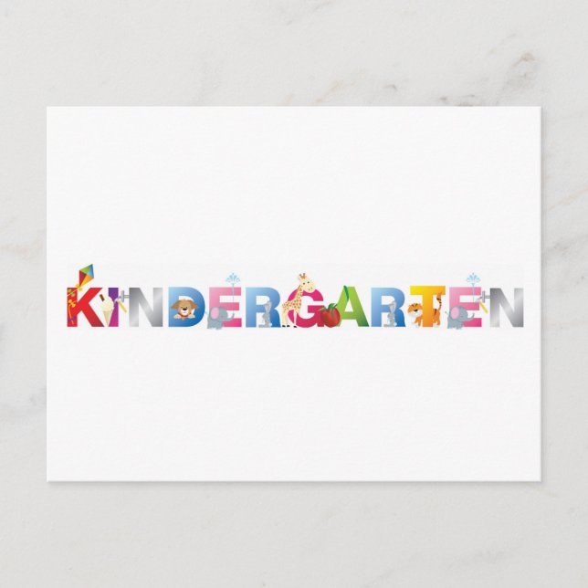 kindergarten postcard (Front)