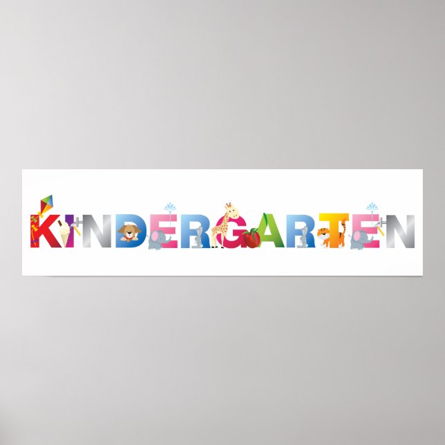 kindergarten poster (Front)