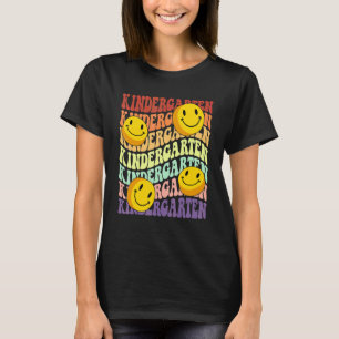 kindergarten pre k teacher Back To School Retro sm T-Shirt
